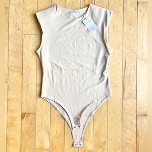 ReoRia NEW Cream One Piece Bodysuit Size Large